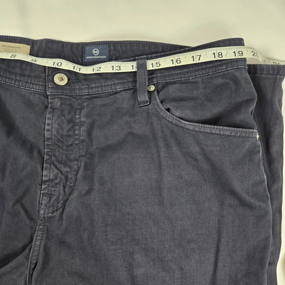 AG Graduate Tailored Leg Jeans Cotton Blend Pants Mens Size 38x32 Preppy Dadcore